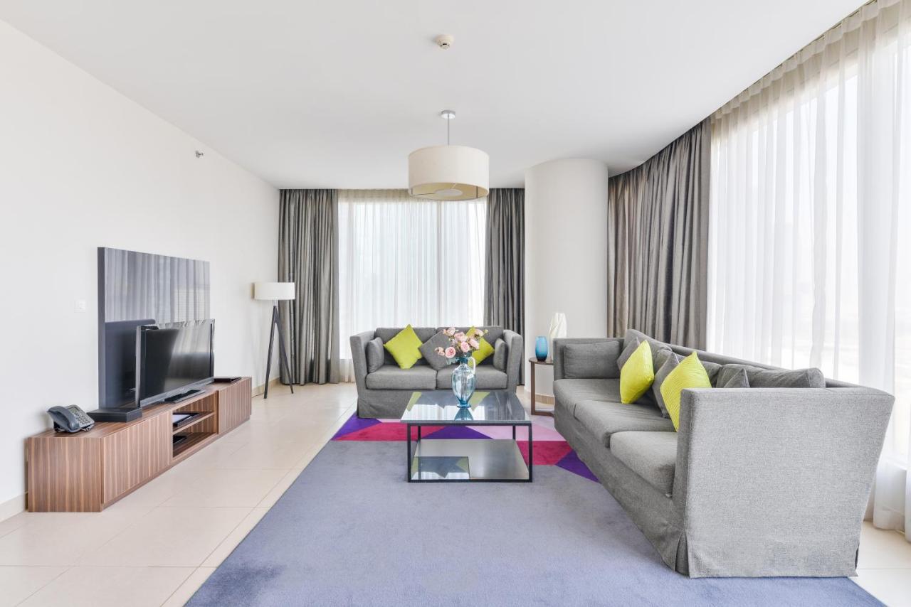 Nassima Tower Hotel Apartments Dubai Exterior foto Living room