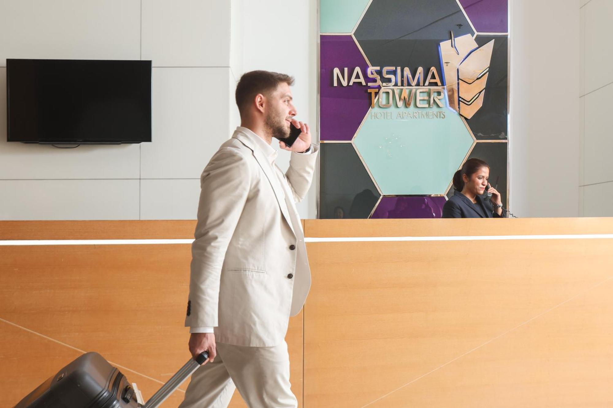 Nassima Tower Hotel Apartments Dubai Exterior foto Nasima hotel